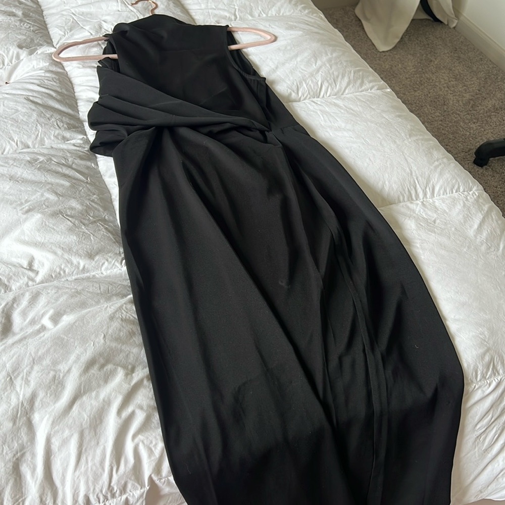 Black evening dress